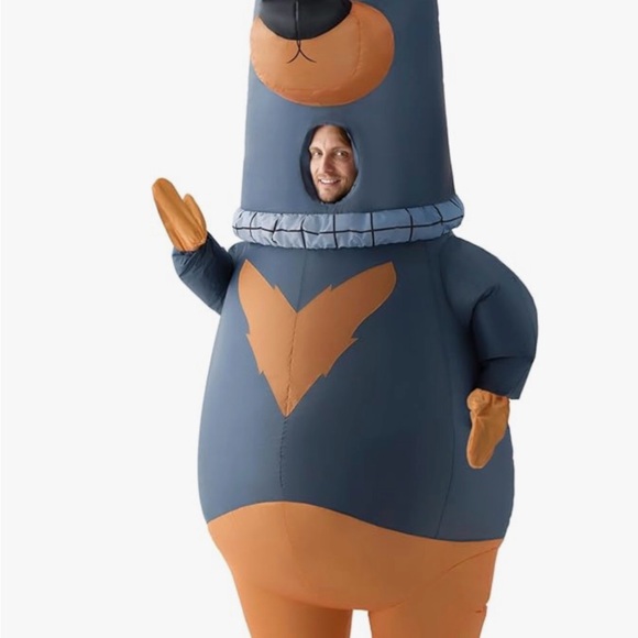 Full Body Doberman Inflatable Costume. Adult (67-75 in). - Picture 6 of 7